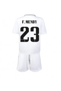 Real Madrid Ferland Mendy #23 Babytruitje Thuis tenue Kind 2022-23 Korte Mouw (+ Korte broeken)